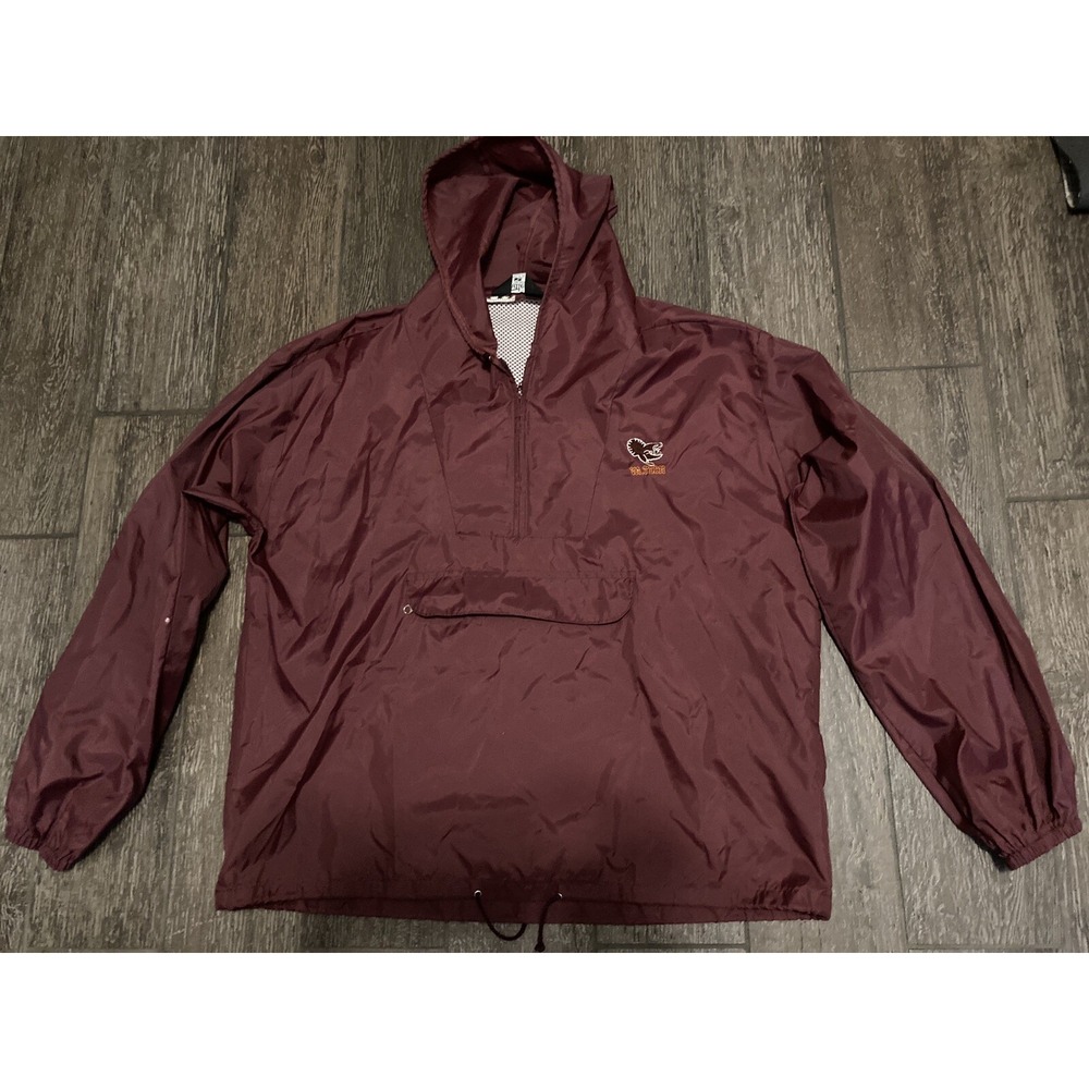Vintage Windless Jacket Large? Nylon Windbreaker USA VA Tech #1475